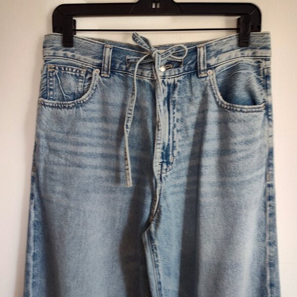 Ladies SZ 26 Madewell Superwide-Leg Ashbury Wash Jean - Picture 2 of 5